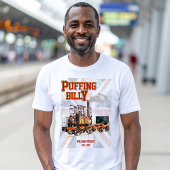 Puffing Billy Stoomtrein Engels Locomotief T-shirt