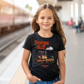 Puffing Billy Stoomtrein Engels Locomotief T-shirt