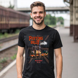 Puffing Billy Stoomtrein Engels Locomotief T-shirt