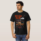 Puffing Billy Stoomtrein Engels Locomotief T-shirt (Voorkant volledig)