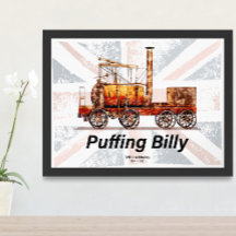 Puffing Billy Stoomtrein Engelse Locomotief 