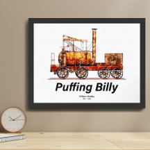 Puffing Billy Stoomtrein Engelse Locomotief 