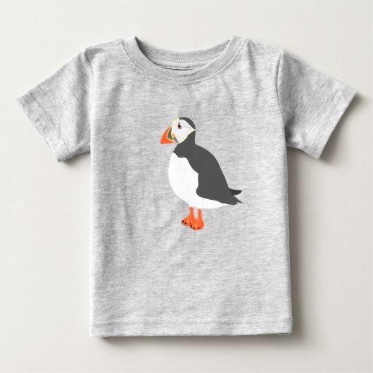 Puffins Baby shirt (Voorkant)