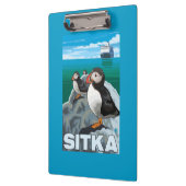 Puffins & Cruise Ship - Sitka, Alaska Klembord (Links)