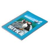 Puffins & Cruise Ship - Sitka Notitieboek (Linkerzijde)