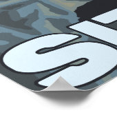 Puffins & Cruise Ship - Sitka Poster (Hoek)