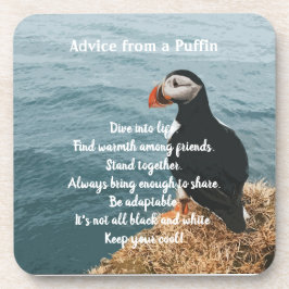 Puffins Design Beverage Coaster Bier Onderzetter