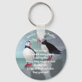 Puffins Design Sleutelhanger (Voorkant)