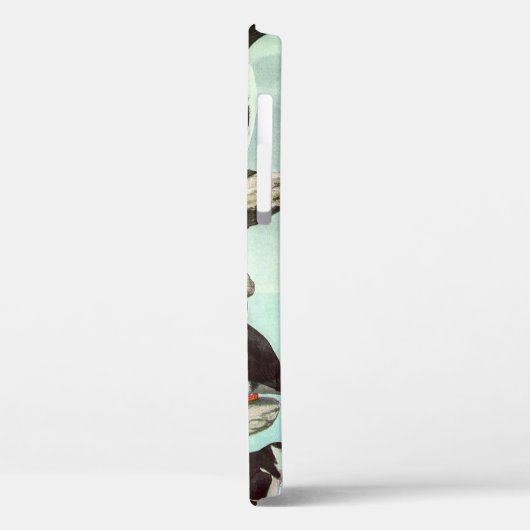  Puffins en watervogels van Louis Fuertes Case-Mate iPhone Case (Achterkant / Links)