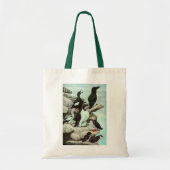  Puffins en watervogels van Louis Fuertes Tote Bag (Voorkant)