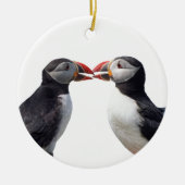 Puffins Keramisch Ornament (Voorkant)
