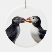 Puffins Keramisch Ornament (Achterkant)