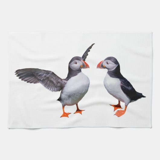 Puffins Kitchen Towel Theedoek (Horizontaal)