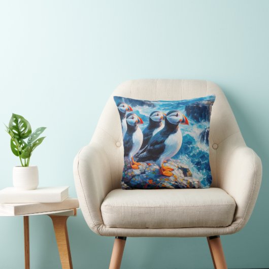 Puffins Kussen (Stoel)