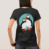 puffins-Ladys T-shirt (Achterkant)