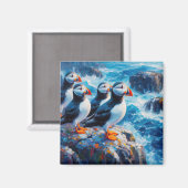 Puffins Magneet (Voorkant / Achterkant)