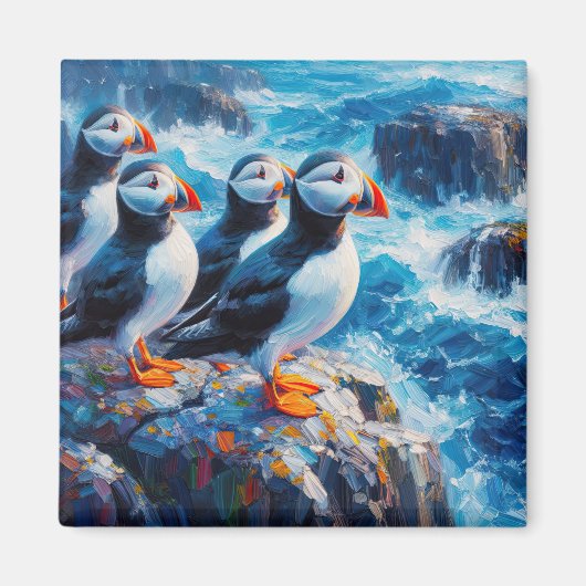Puffins Magneet (Voorkant)