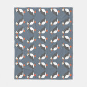 Puffins Medium Fleece Blanket (Voorkant)