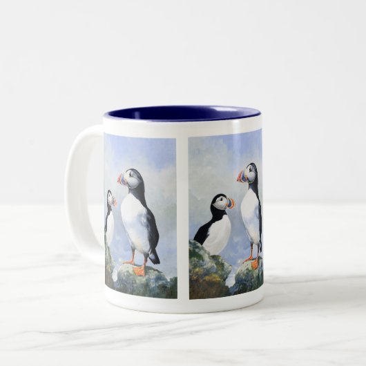 Puffins Mok (Voorkant links)