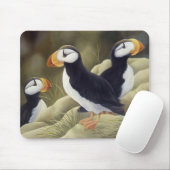 Puffins Muismat (Met muis)
