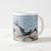 Puffins op de Faeröer Grote Koffiekop (Voorkant rechts)