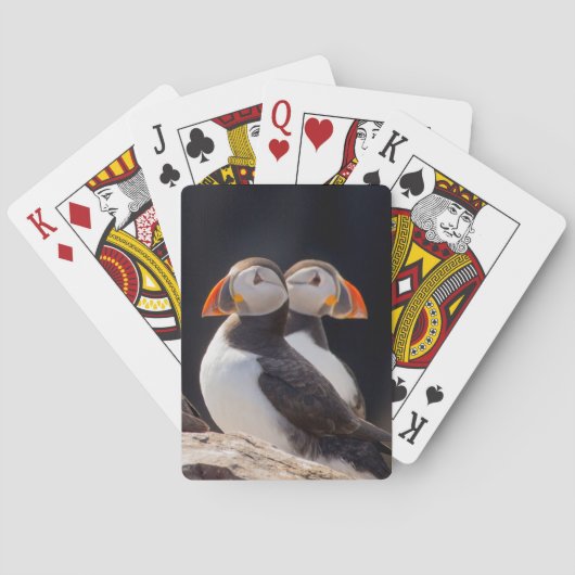 Puffins Pokerkaarten (Achterkant)