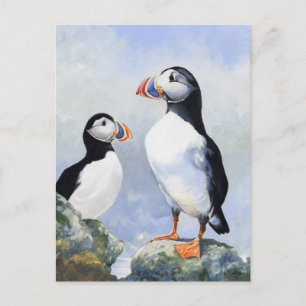 Puffins Post Card Briefkaart
