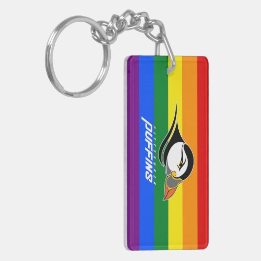 Puffins Pride Sleutelhanger (Voorkant Links)