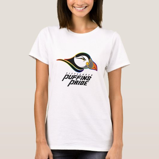 Puffins Pride T-shirt (Voorkant)