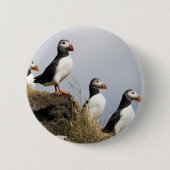 Puffins Ronde Button 5,7 Cm (Voorkant)