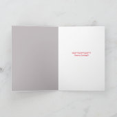 Puffins Seasonal Folded Wenskaart Kaart (Binnen)