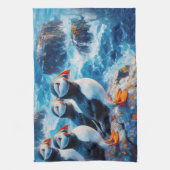 Puffins Theedoek (Verticaal)