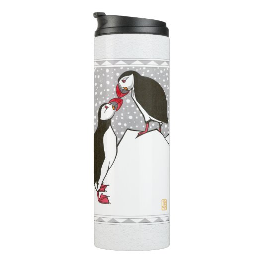 Puffins Thermosbeker (Geroteerd rechts)