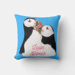 Puffins uit liefde kussen
