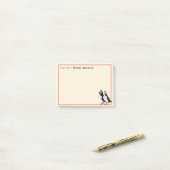 Puffins van 4x3 post it Note Pad (Op bureau)