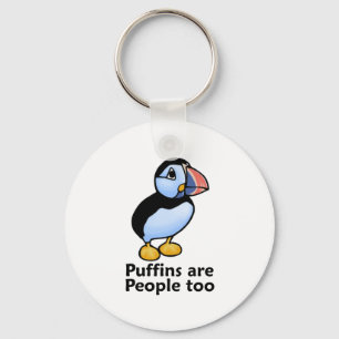 Puffins zijn ook mensen sleutelhanger