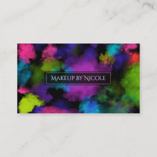 Puffs of Color Make-up Artiest Schoonheidssalon Zw Visitekaartje