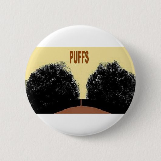 PUFFS RONDE BUTTON 5,7 CM (Voorkant)