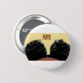 PUFFS RONDE BUTTON 5,7 CM (Voorkant /achterkant)