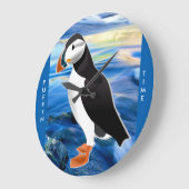 PUFFTIME WALL CLOCK GROTE KLOK (Hoek)