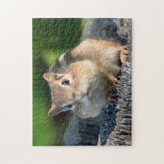 Puffy Cheeked Chipmunk Legpuzzel (Verticaal)