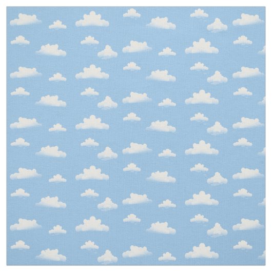 Puffy Clouds Designer Stof (Swatch)
