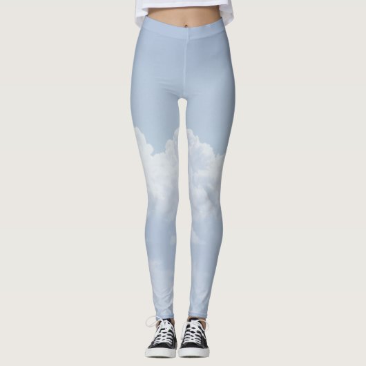 Puffy Clouds Leggings (Voorkant)