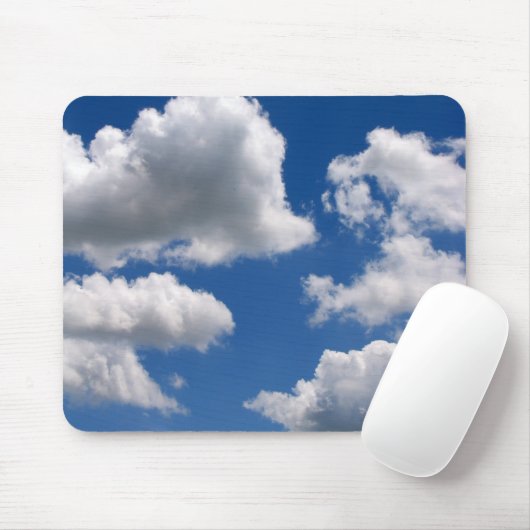 Puffy Clouds Mousepad Muismat (Met muis)