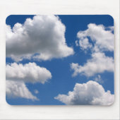 Puffy Clouds Mousepad Muismat (Voorkant)