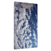 Puffy Clouds on Blue Sky Klembord (Rechts)