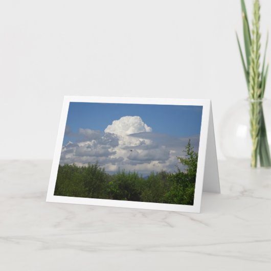 Puffy Clouds, Skyscape Kaart (Voorkant)