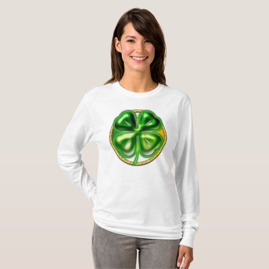 Puffy Clover T-Shirt (Voorkant volledig)