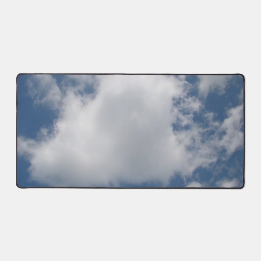 Puffy Cumulus Clouds in Blue Sky Bureaumat (Voorkant)