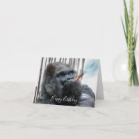 Puffy de Gorilla Sigaar Roker Verjaardag